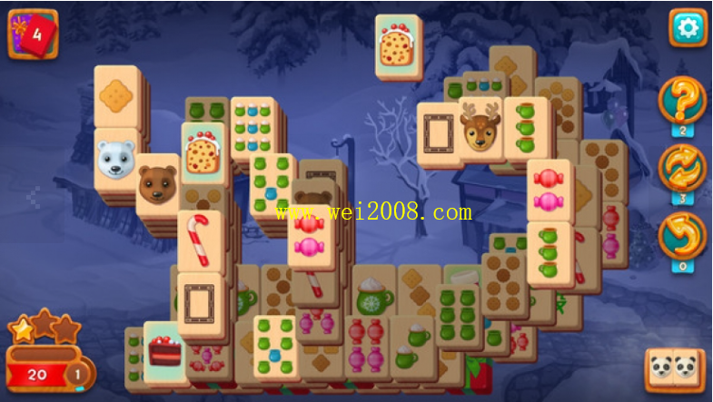 Mahjong Fest:Winterlandƽ