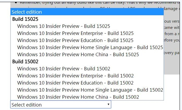 Win10build15025 ISOЩ Win10 build 15025 ISO˵